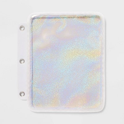 3 Ring Tablet Zip Pouch Iridescent - up&up