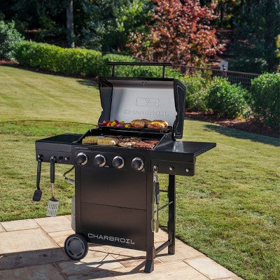 Char-Broil 4 Burner 25000 BTU Gas Grill 463351125 Black/Silver (LOCAL PICKUP ONLY)