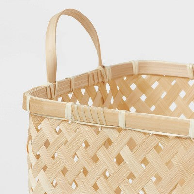Woven Bamboo Basket - Brightroom