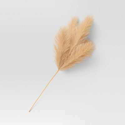 Fluffy Pampas Branch Artificial Leaf Sprays - Threshold