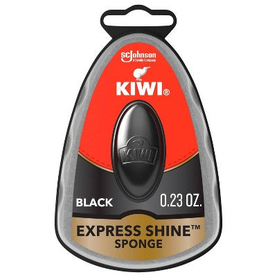 KIWI Express Shine Sponge - Black 0.23oz