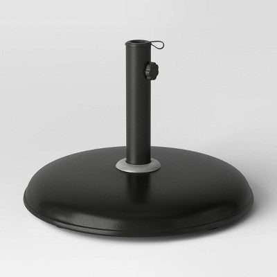 33lbs Recycled Round Outdoor Patio Market Umbrella Bases Black - Threshold (LOCAL PICKUP ONLY)