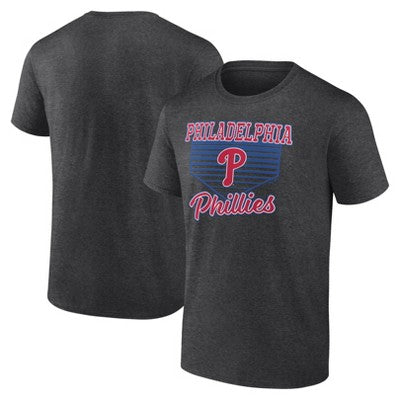 MLB Philadelphia Phillies Men's Gray Core T-Shirt - L