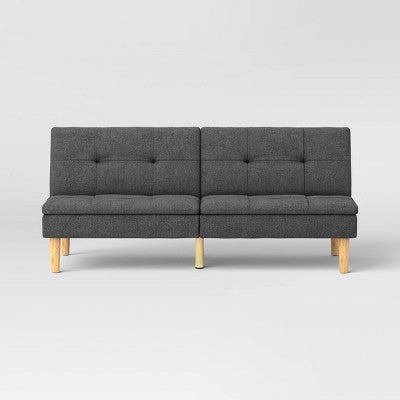 Futon Sofa Dark Gray - Room Essentials (LOCAL PICKUP ONLY)