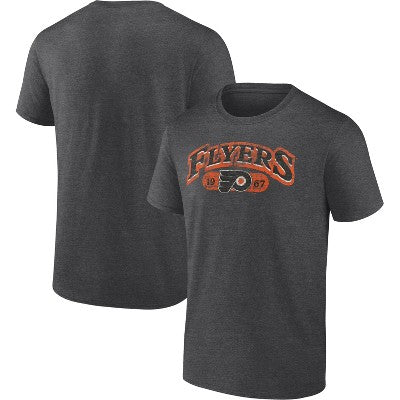NHL Philadelphia Flyers Men's Short Sleeve Bi-Blend T-Shirt - XL