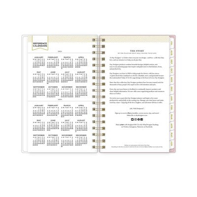 Day Designer 2024-25 Weekly/Monthly Planner 6.125"x3.625" Wirebound Ashley Cottage