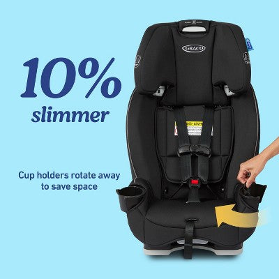 Graco Slim Fit 3-in-1 Convertible Car Seat - Jarret (LOCAL PICKUP ONLY)