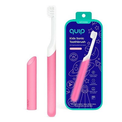 quip Kid's Sonic Electric Toothbrush - Dark Pink