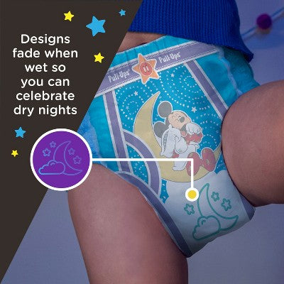 Pull-Ups Night Time Disposable Training Pants Super Pack - 5T-6T - Boy - 44ct