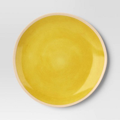 Coastal 10.5" Melamine Plastic Dinner Plate - Threshold - Yellow