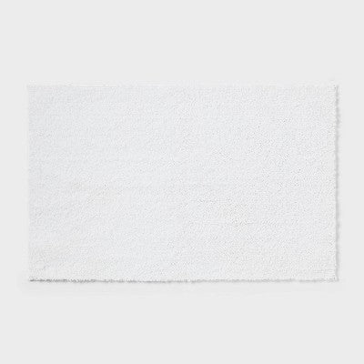 24"x38" Performance Plus Plush Non Skid Bath Rug White - Threshold