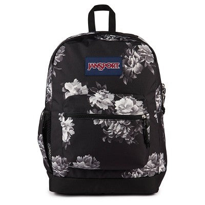 JanSport Cross Town Plus Remix 17.5'' Backpack - Black: Recycled Polyester