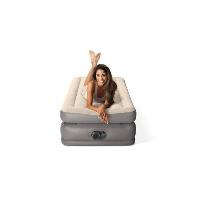 Intex Twin 20' Dual Layer Air Mattress with Built-in Pump (LOCAL PICKUP ONLY)
