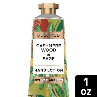 Beloved Cashmere Wood and Sage Hand Lotion - 1oz
