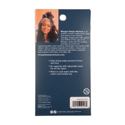 Goody x Morgan Harper Nichols 2.0 XL Adjustable Satin Bonnet