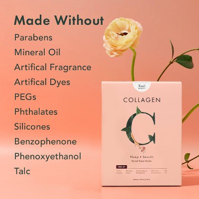 Rael Beauty Collagen Facial Sheet Mask - 1ct