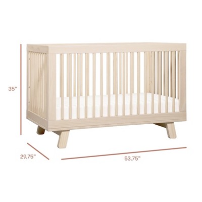 Babyletto Hudson 3-in-1 Convertible Crib with Toddler Rail - Washed Natural (LOCAL PICKUP ONLY)