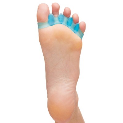 ZenToes Silicone Toe Separators for Correct Toe Alignment - Blue