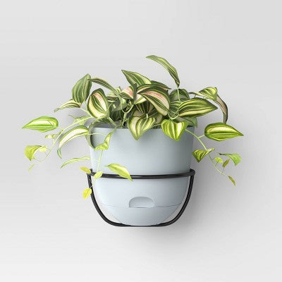 Metal Outdoor Planter Hanger 8"x8"x9.5" Black - Room Essentials