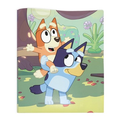 Bluey Poly Prong Folder