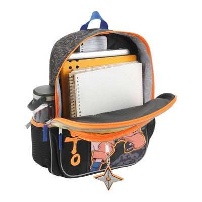 Naruto Kids' 14.4L Single Backpack - Black