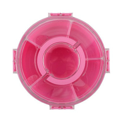 Cook With Color Lazy Susan Snack Box Pink