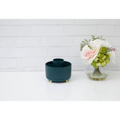 Thinkspace Cosmetic Rotating Storage - Teal