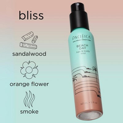 Pacifica Beach Day Hair and Body Mist - 5 fl oz