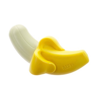 BARK Ba-gnaw-na Super Chewer Dog Food Shaped Toy