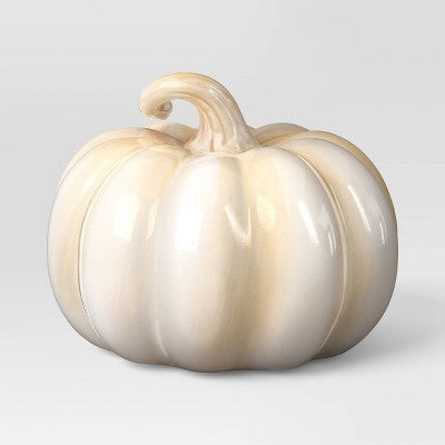 Ceramic Fall Pumpkin Cream - Threshold