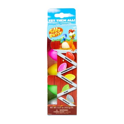 Crayola 5ct Kids' Silly Putty Variety Pack: Stocking Stuffers, Easter Basket Toys, Creative Thinking, Ages 4+