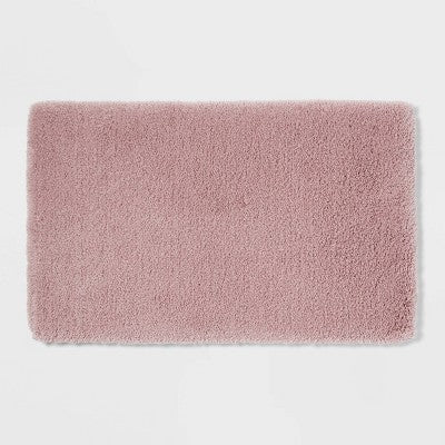 21"x34" Spa Plush Bath Rug Mauve - Threshold