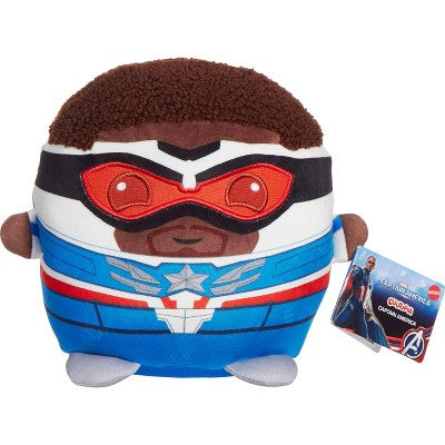 Marvel Cuutopia Captain America: Brave New World Plush Toy, 7" Soft Doll