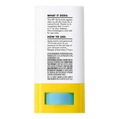 e.l.f. Suntouchable Invisi-Stick Sunscreens - SPF 50 - 0.63oz