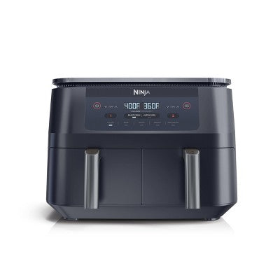Ninja Foodi DZ090GY 6qt 2 Basket Air Fryer Gray