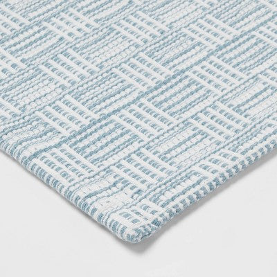 2pc Modern Rug Set Aqua Blue - Threshold™