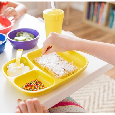 Re-Play Divided Plate - Colorwheel - 6pk
