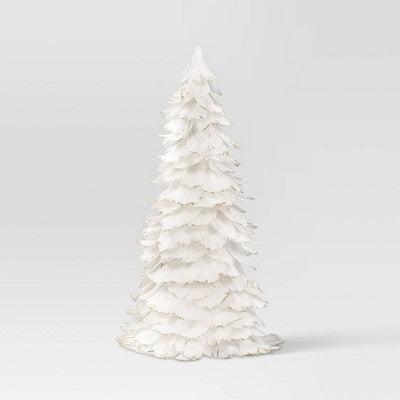 Medium Feather Tree White - Threshold