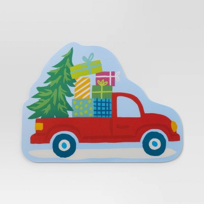 Christmas Figural Truck Placemat - Wondershop
