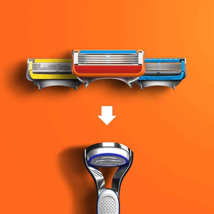 Gillette Fusion5 Men's Razor - 1 Handle + 2 Refills