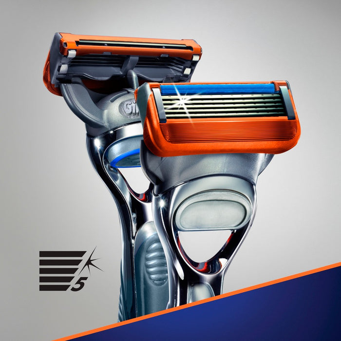 Gillette Fusion5 Men's Razor - 1 Handle + 2 Refills