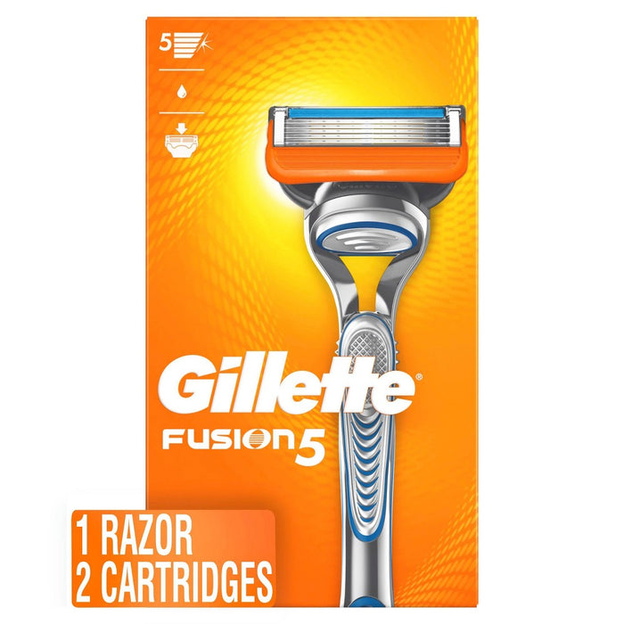 Gillette Fusion5 Men's Razor - 1 Handle + 2 Refills