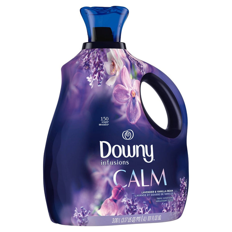 Downy Infusions Calm Liquid Fabric Softener - Lavender & Vanilla Scent - 101 fl oz