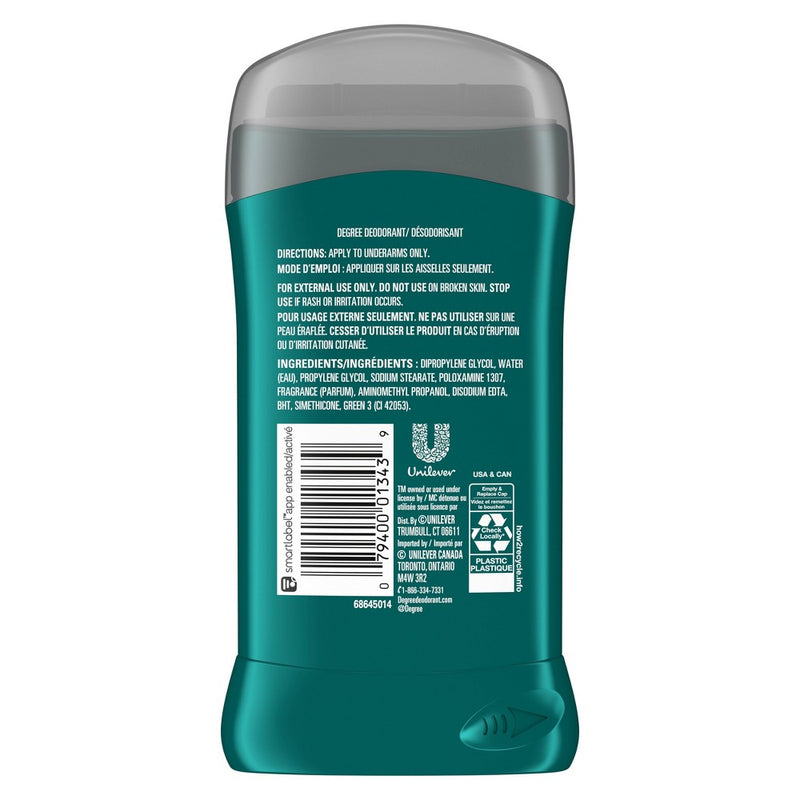Degree Men 48-Hour Arctic Edge Deodorant Stick - 3.0oz