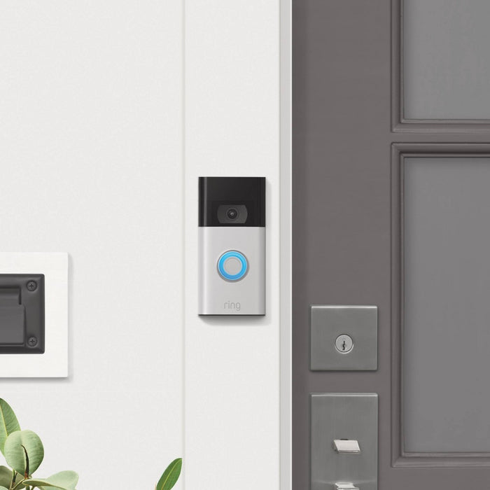 Ring 1080p Wireless Video Doorbell - Satin Nickel *NEW & SEALED*