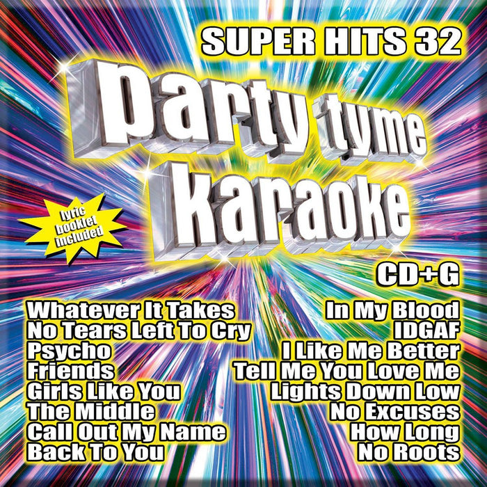 Party Tyme Karaoke Super Hits 32 (CD)