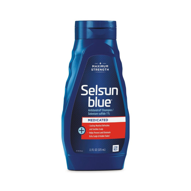 Selsun Blue Medicated with Menthol Dandruff Shampoo - 11 fl oz