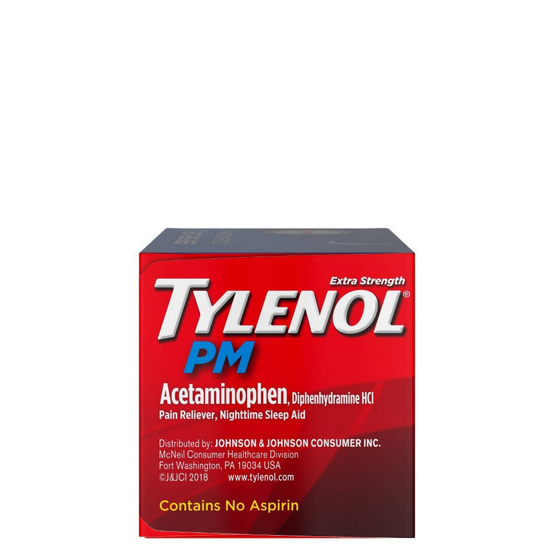 Tylenol PM Extra Strength Pain Reliever & Sleep Aid Caplets - Acetaminophen - 100ct
