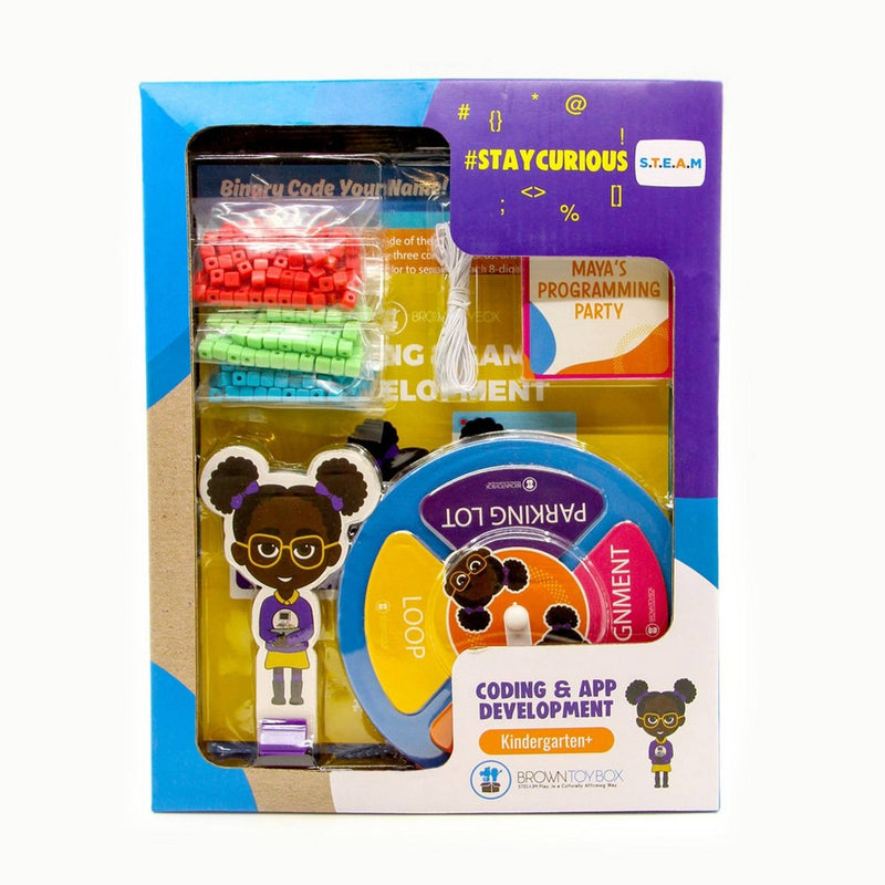 Brown Toy Box Maya Coding & App STEAM Kit *BRAND NEW & SEALED*