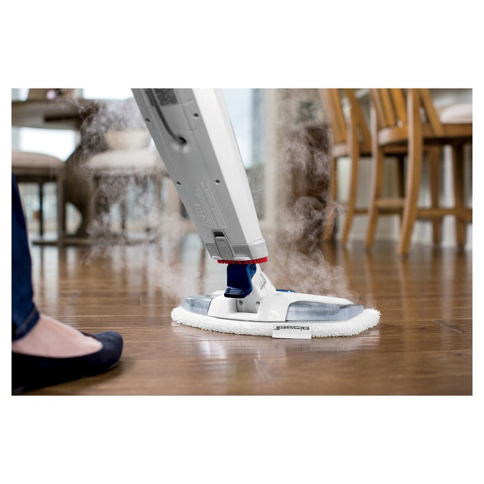 BISSELL PowerFresh Deluxe Steam Mop - Brite White/Sapphire Blue 1806 (LOCAL PICKUP ONLY)